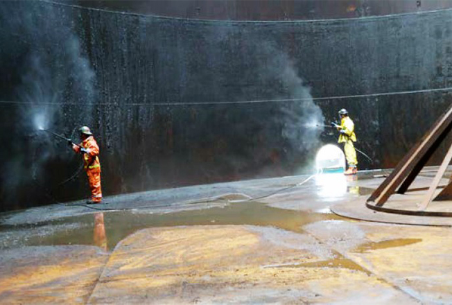 Tank ve silo temizlik uygulama süreci